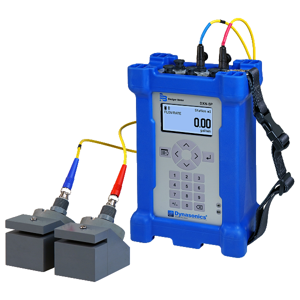 Medidor de flujo ultrasónico portátil DXN-5P